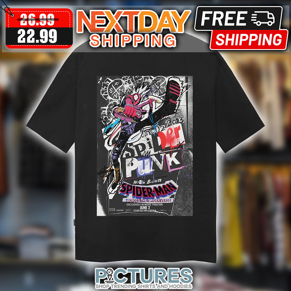 FREE shipping Spider Man Spider Punk Hobie Brown Across The Spider ...