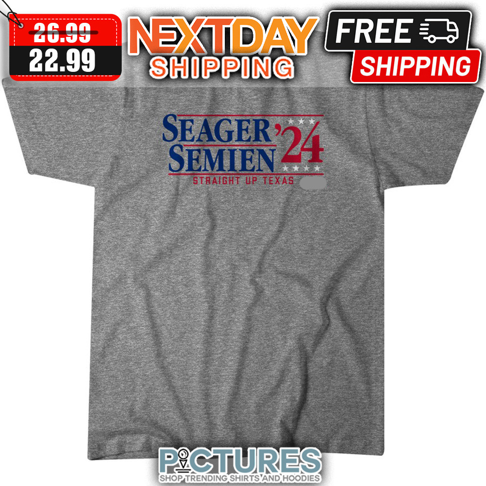Seager Semien 2024 Straight Up Texas shirt
