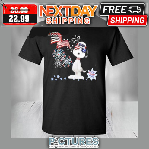 Snoopy 4th Of July Remembering On Memorial Day Shirt