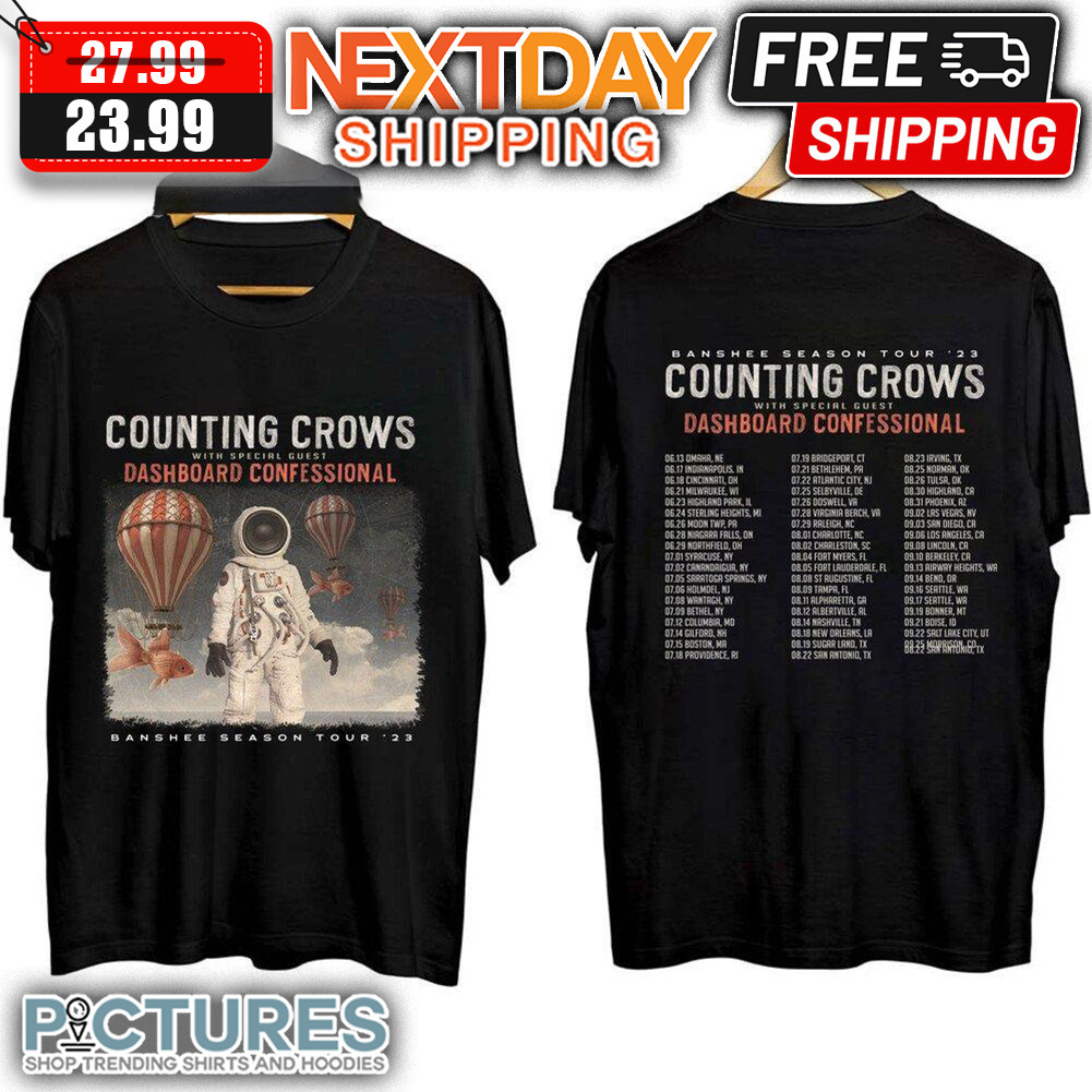 Counting Crows Banshee Season Tour 2023 shirt