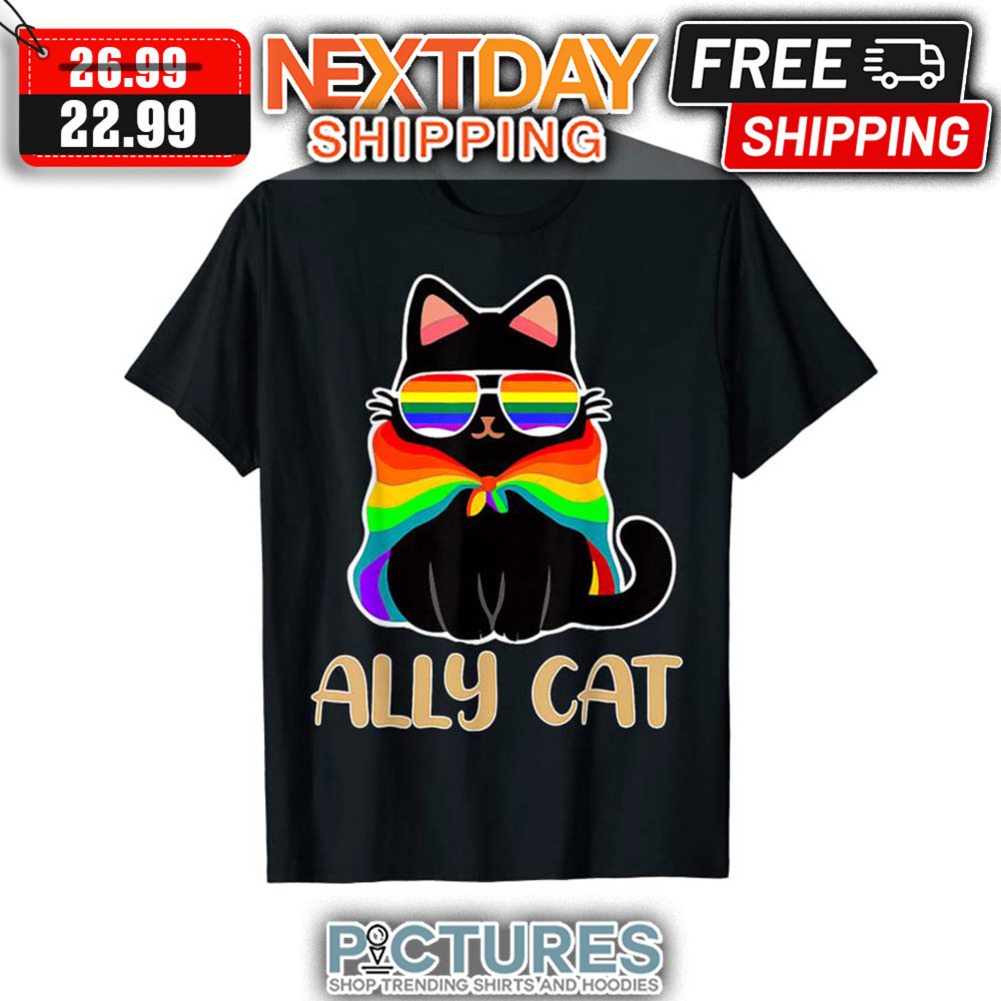 Ally Cat LGBT shirt