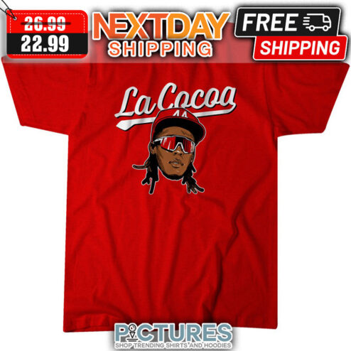 Elly De La Cruz La Cocoa Cincinnati Reds MLB shirt