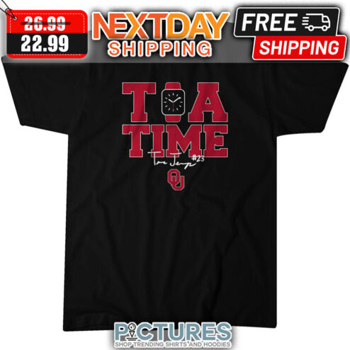Tiare Jennings Time Oklahoma Sooners Signature shirt