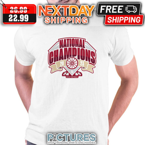 Oklahoma Sooner Softball 2023 Championship shirt