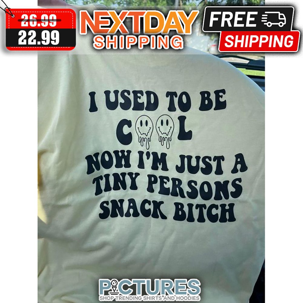 I Used To Be Cool Now I'm Just A Tiny Persons Snack Bitch shirt