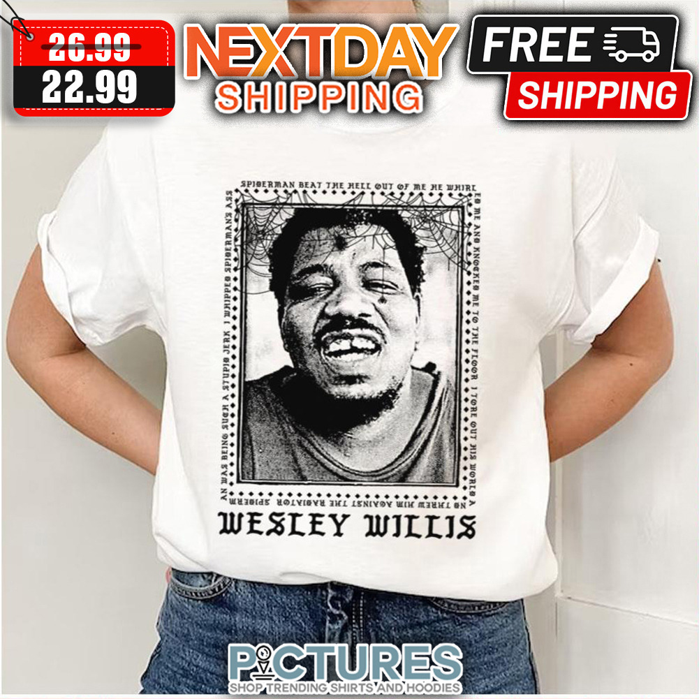 90s Style Aesthetic Wesley Willis Tribute shirt