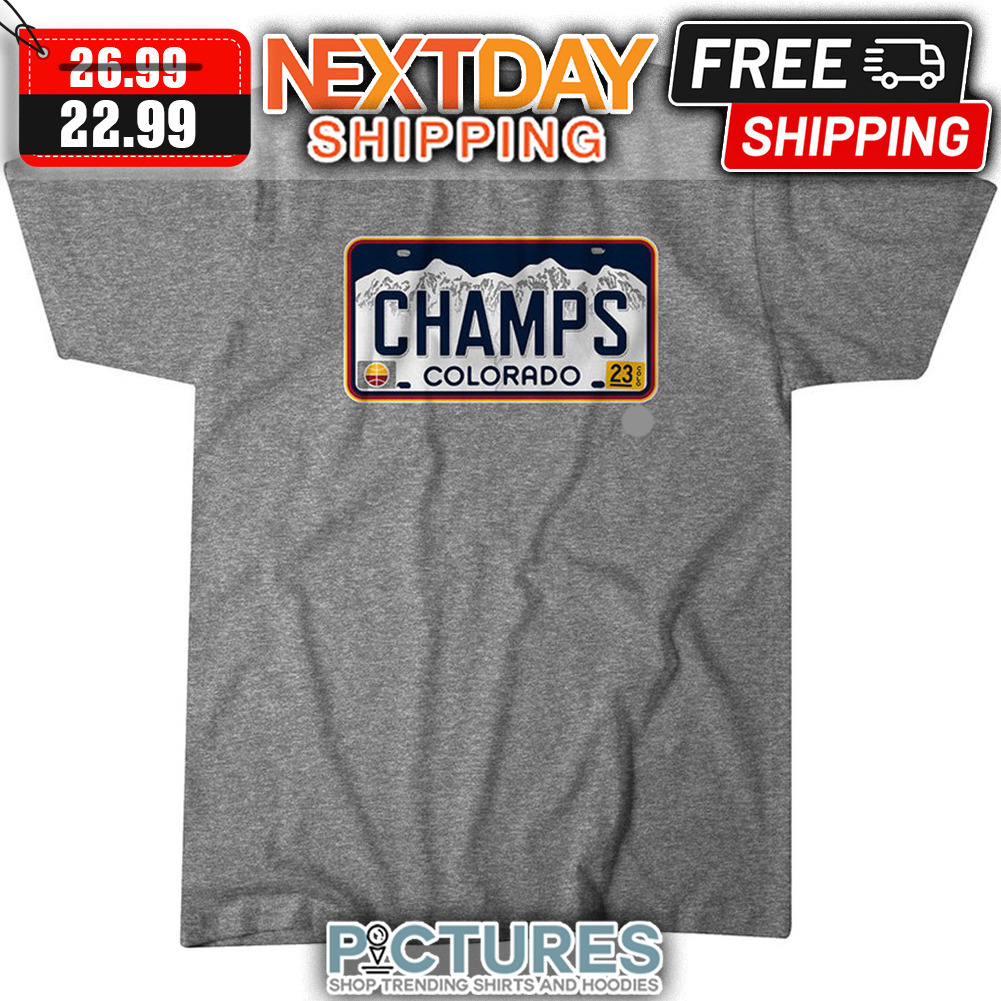 Denver Nuggets Champs Colorado 2023 NBA shirt
