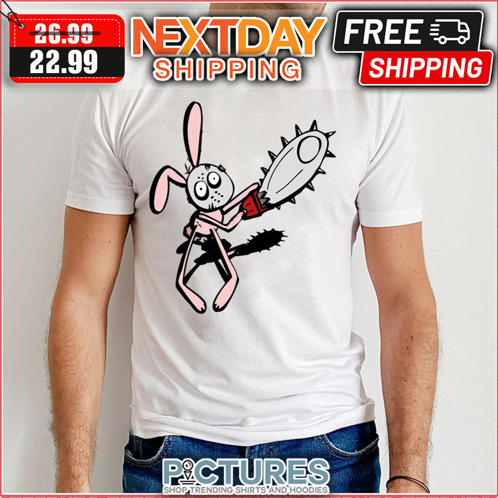 Bunny Tee Scary Bunny Texas Chainsaw Halloween shirt