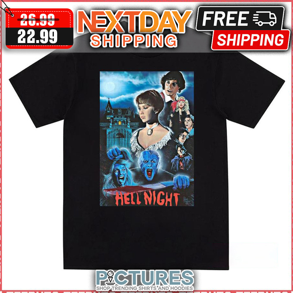 Hell Night Linda Blair Halloween shirt