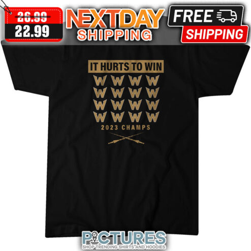 Vegas Golden Knights It Hurts To Win 2023 Champs NHL shirt