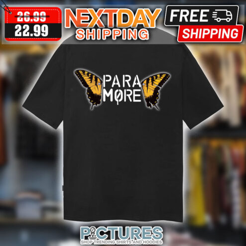 Butterfly Paramore Vintage shirt