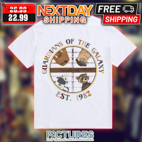 Guardians Of The Galaxy EST 1982 shirt