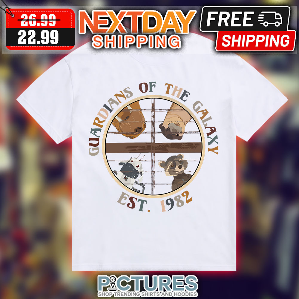 Guardians Of The Galaxy EST 1982 shirt