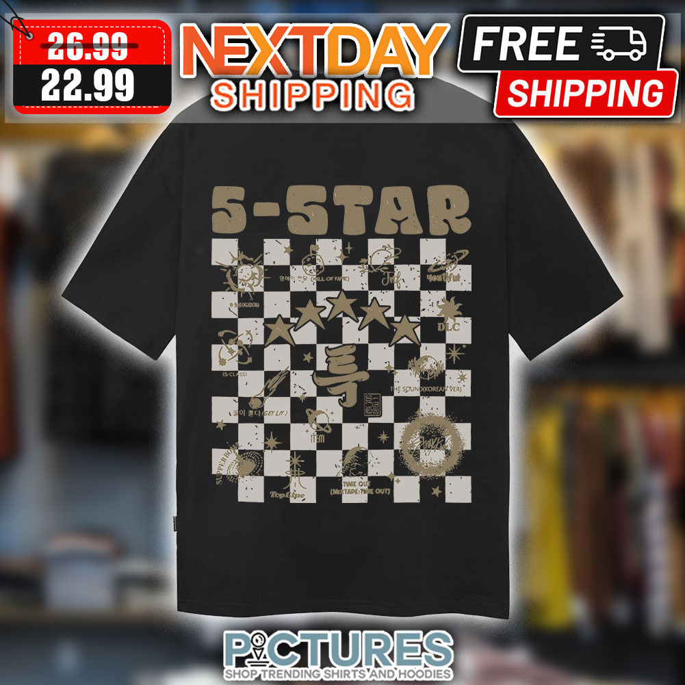 5 Star Album Lyrics shirt