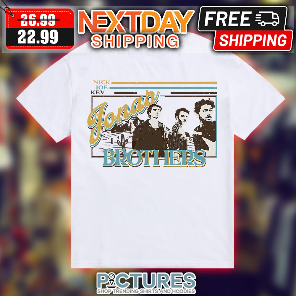 Nick Joe Kev Jonas Brother Vintage shirt