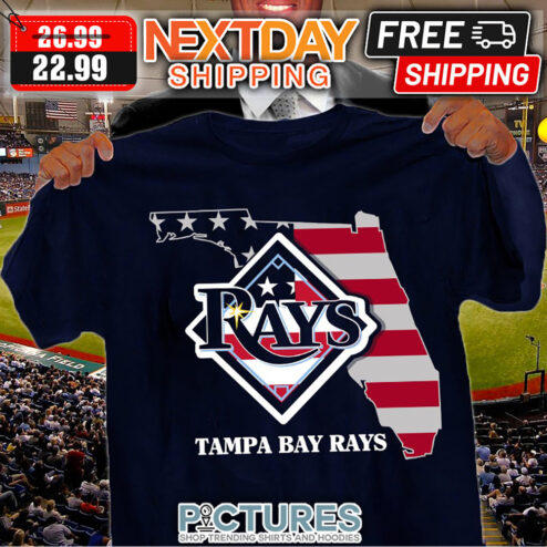 Tampa Bay Rays American Flag shirt