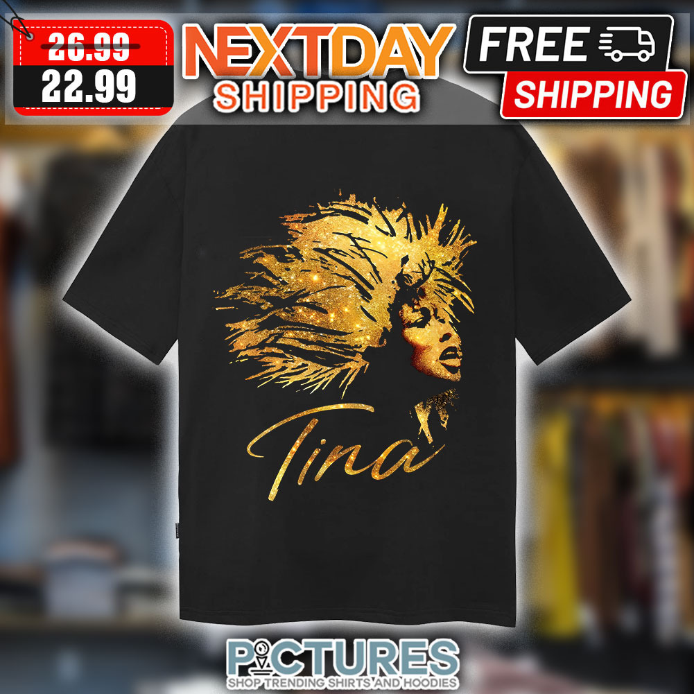Tina Gold Glitter Vintage shirt