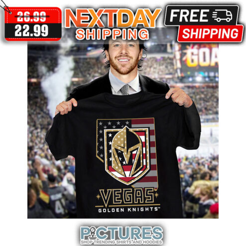 Vegas Golden Knights American Flag NHL shirt