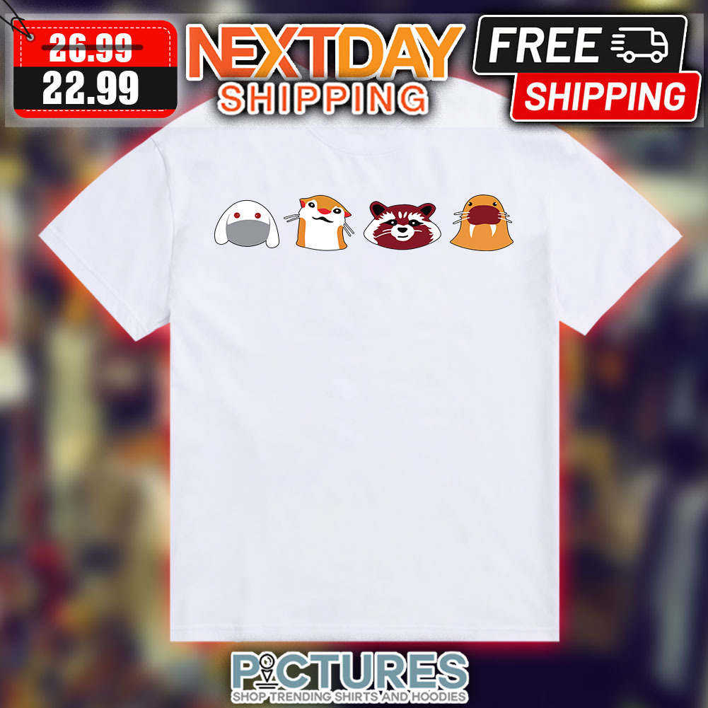 Gaurdians Of The Galaxy Cartoon Cute shirt