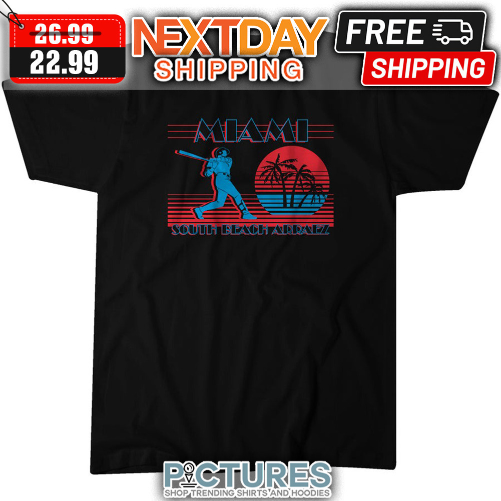 Luis Arráez South Peach Addatz Miami Marlins MLB shirt