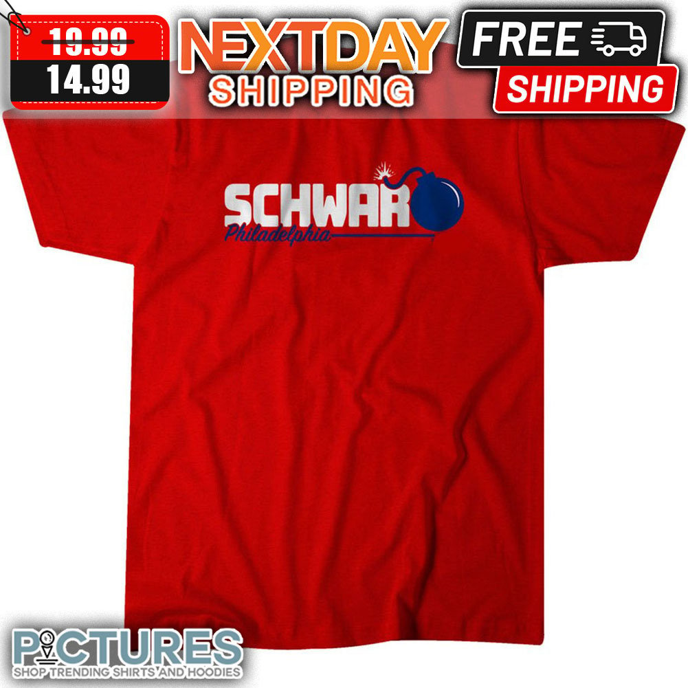 Kyle Schwarber Schwarbomb Philadelphia Phillies shirt, hoodie, sweater,  long sleeve and tank top