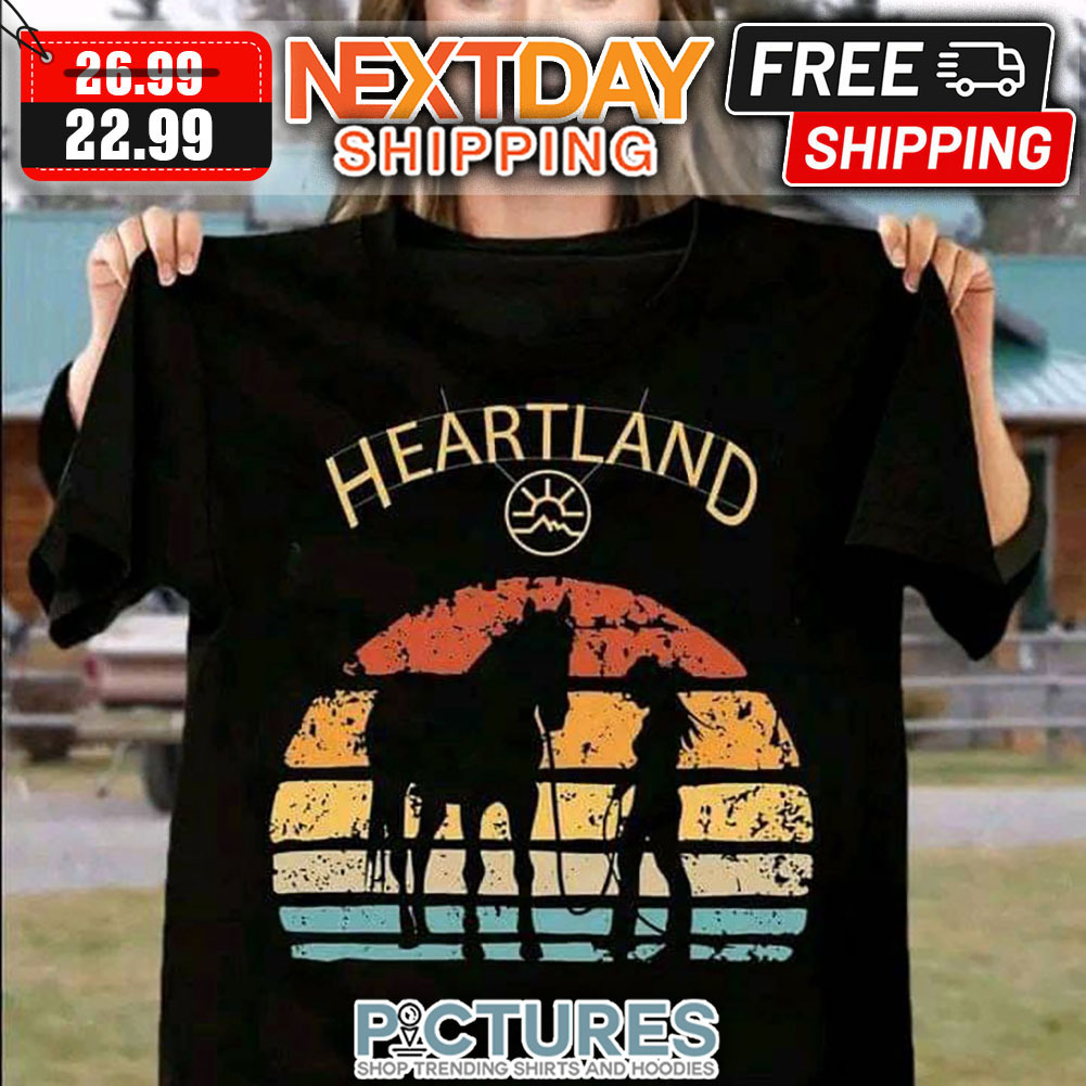 Heartland Retro Sunset Vintage shirt