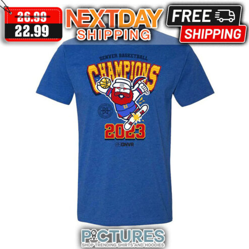Denver Basketball Champions 2023 NBA shirt