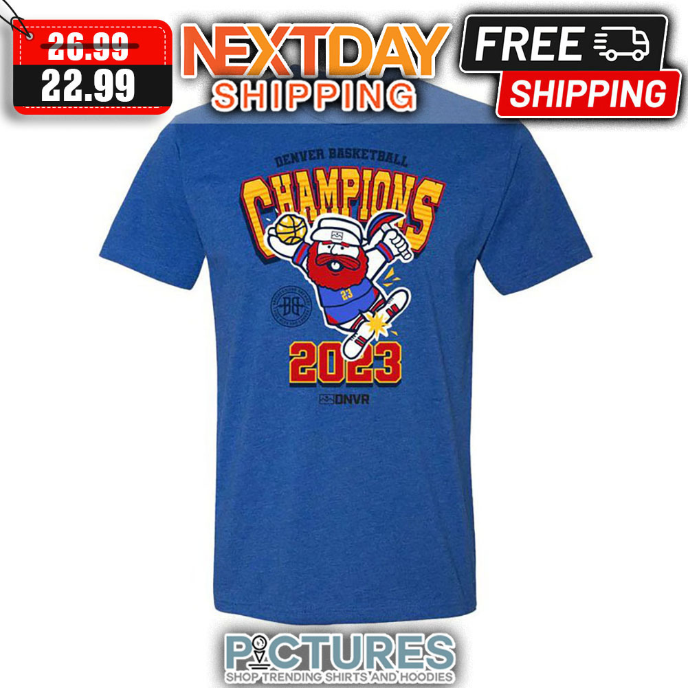 Denver Basketball Champions 2023 NBA shirt