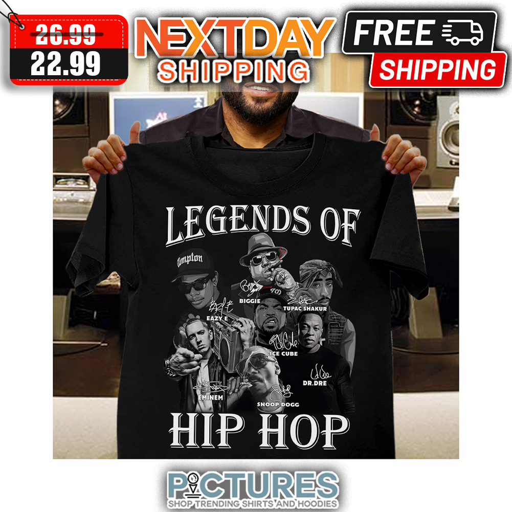Legends Of Hip Hop Signatures shirt