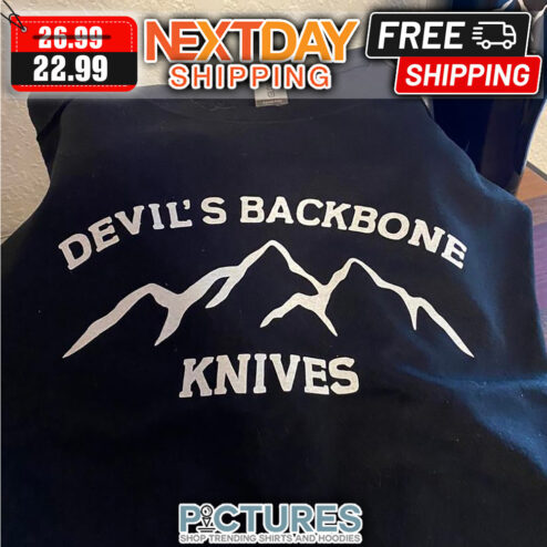 Mountain Devil's Backbone Knives shirt
