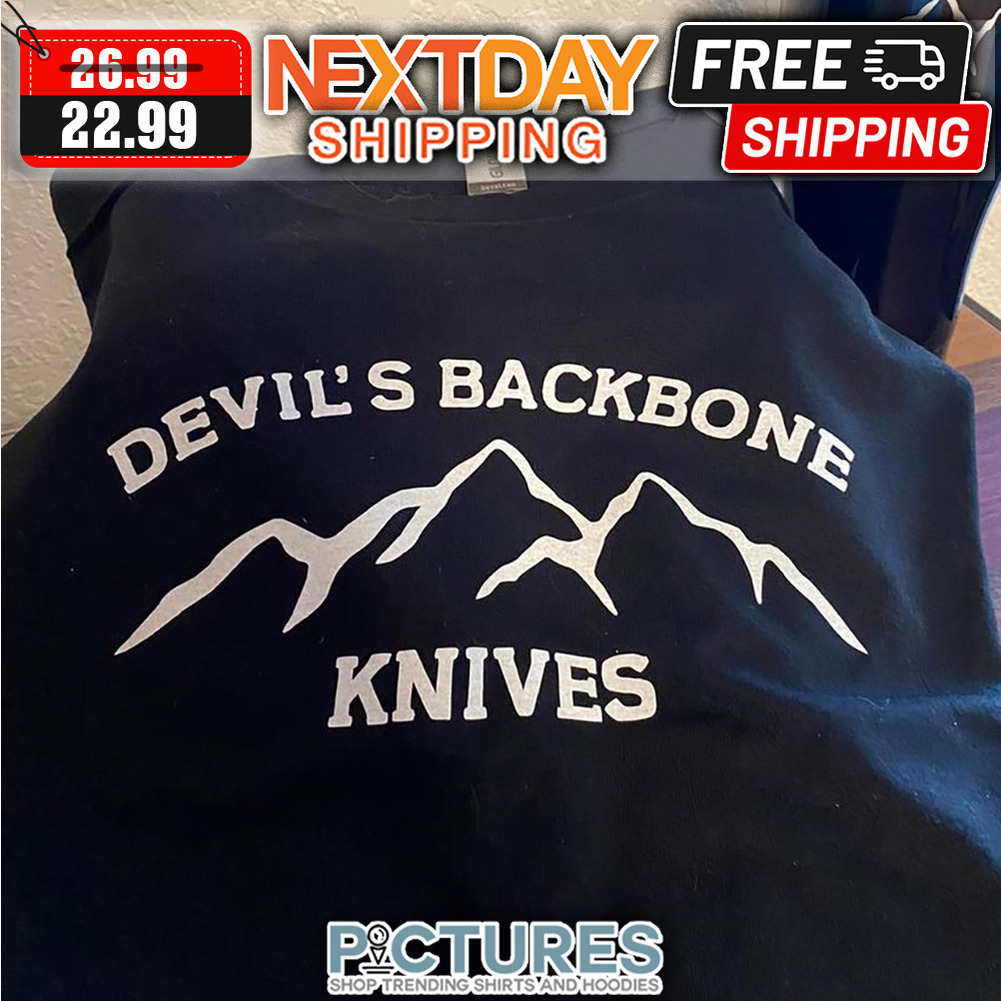 Mountain Devil's Backbone Knives shirt
