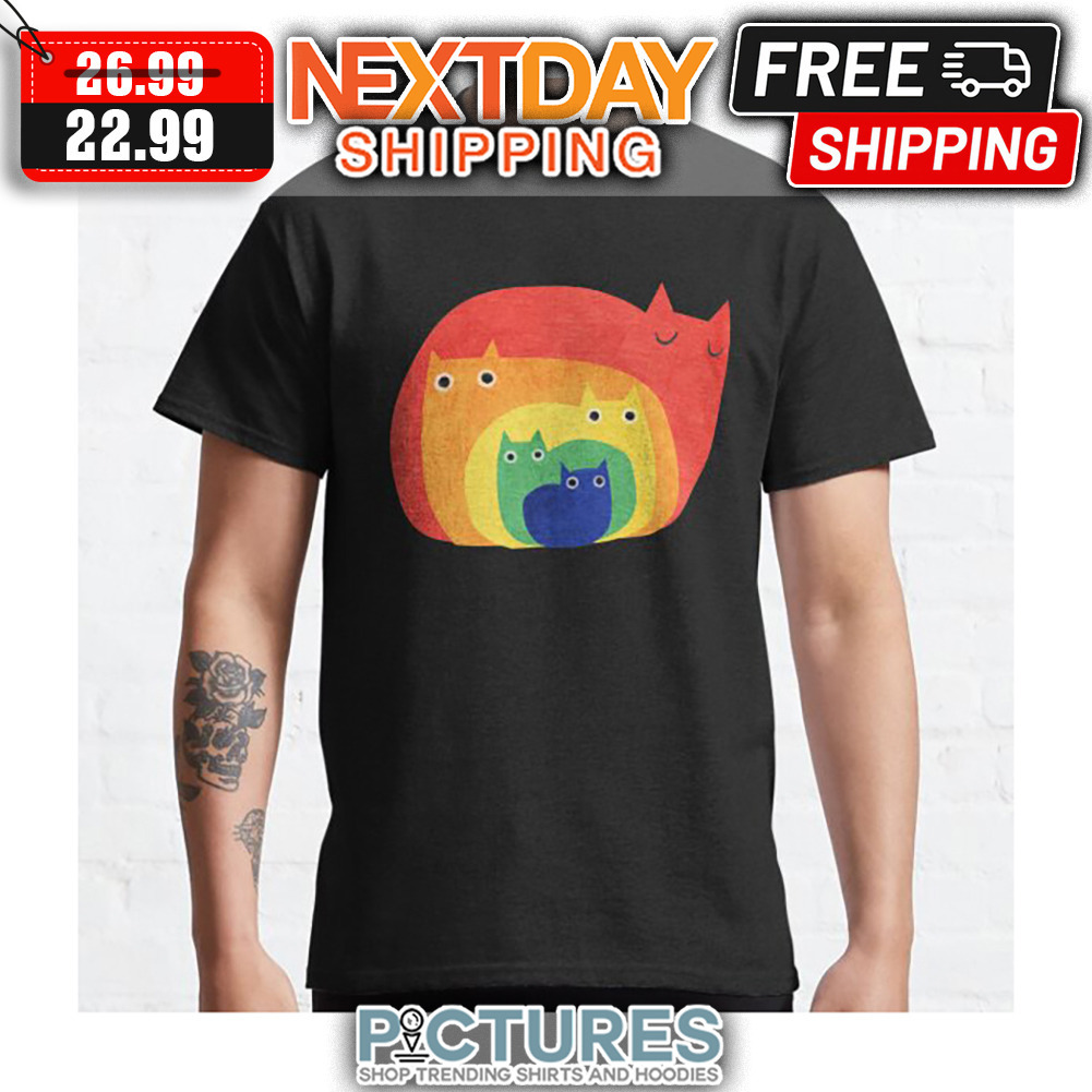 Rainbow Cat LGBT shirt