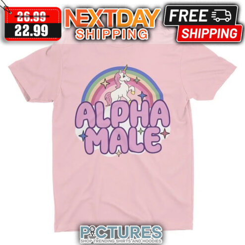 Rainbow Unicorn Alpha Male shirt