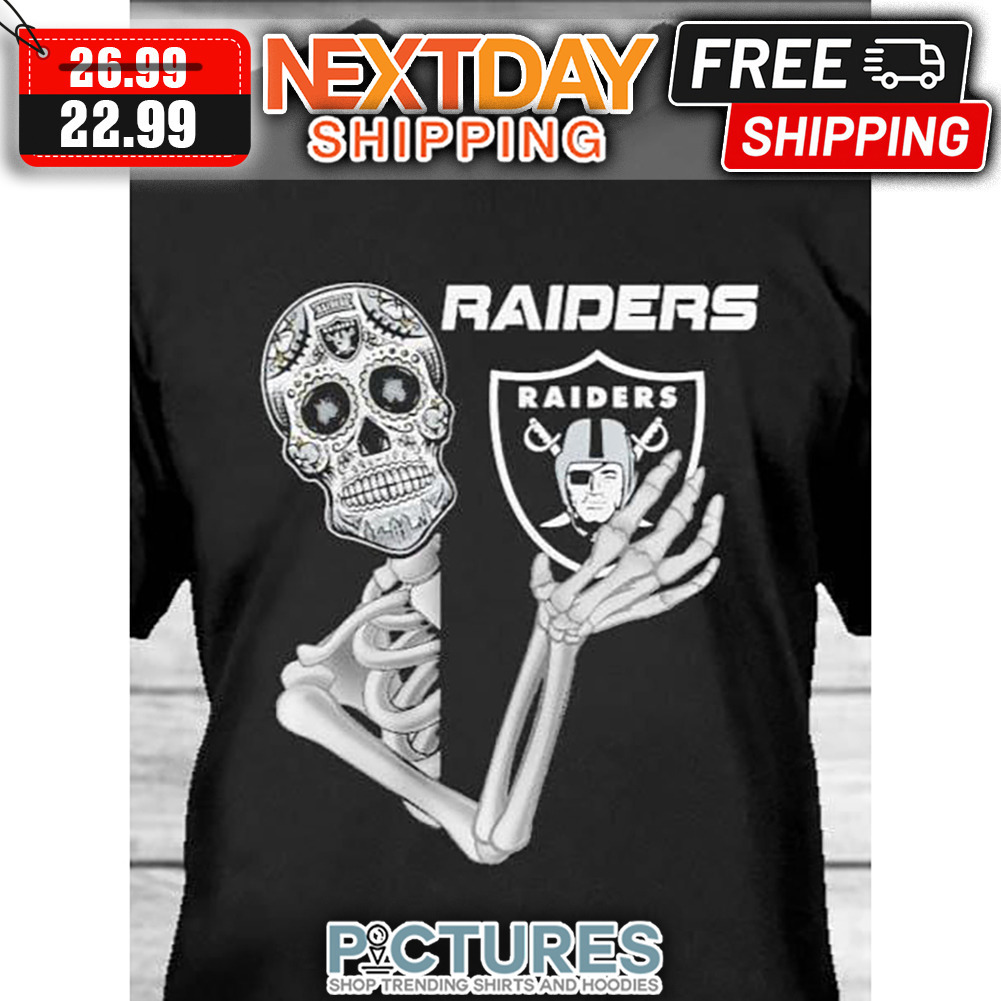 Oakland Raiders / Grateful Dead Custom Printed T-Shirt