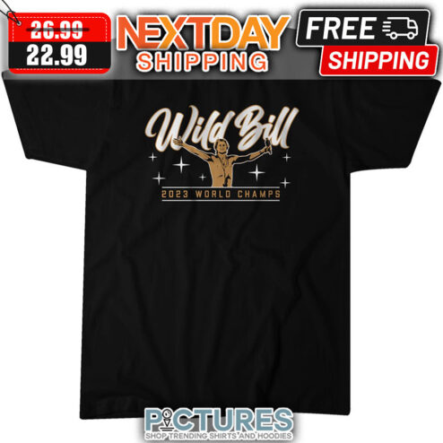 William Karlsson Wild Bill Vegas Golden Knights 2023 World Champs NHL shirt