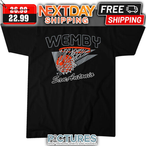 Wemby San Antonio Spurs NBA shirt