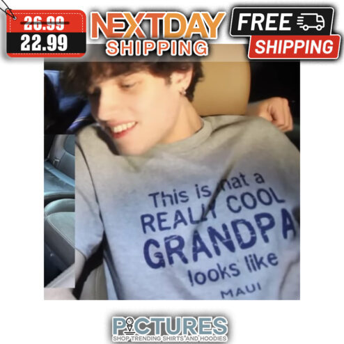 This Is Nat A Really Cool Granpa Looks Like MAUI shirt