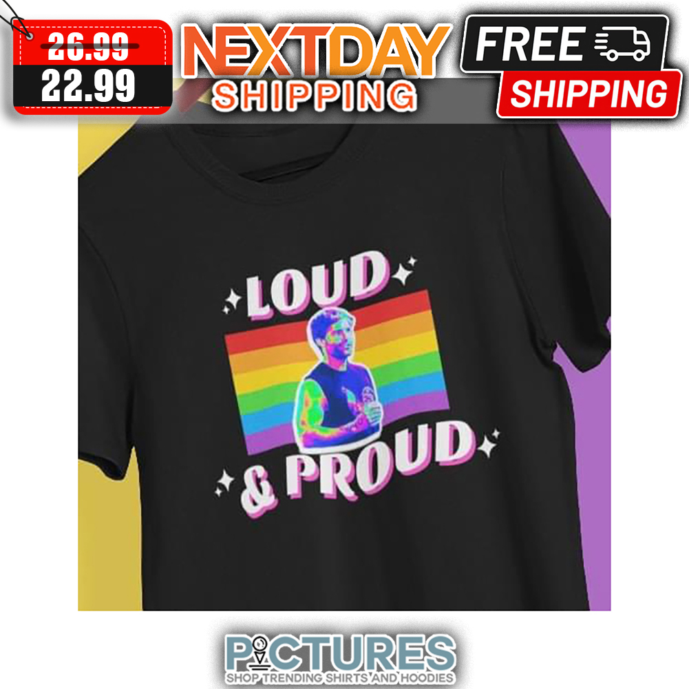 Loud & Proud LGBT Flag shirt