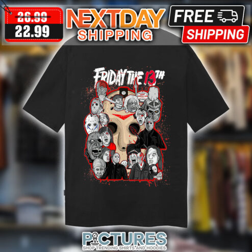Friday The 13th Horror Characters Halloween Vintage shirt