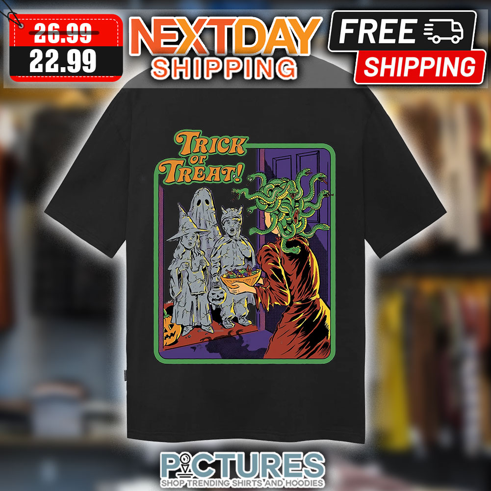 Trick Or Treat Medusa Halloween shirt