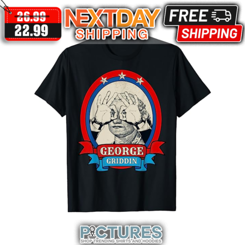 George Washington Griddin American Flag 4th Of July shirt