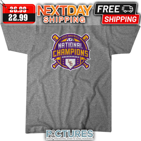 LSU Tigers 2023 Baseball National Champions 1991-2023 NCAA shirt