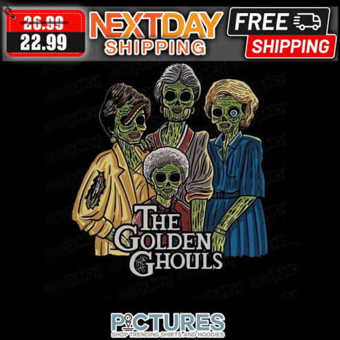The Golden Ghouls Zombie Halloween shirt