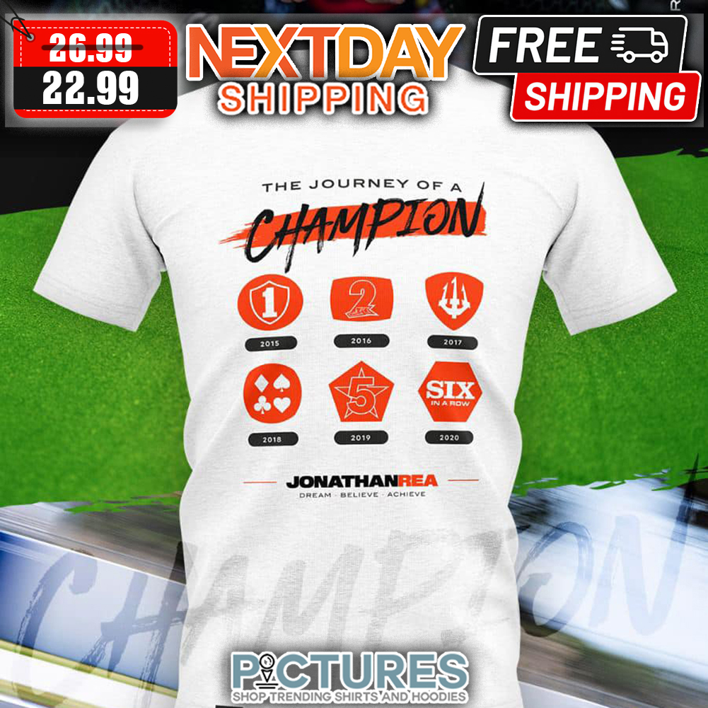The Journey Of A Champion Jonathanrea shirt