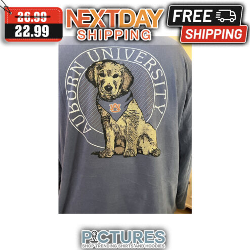 Golden Retriver Auburn University shirt