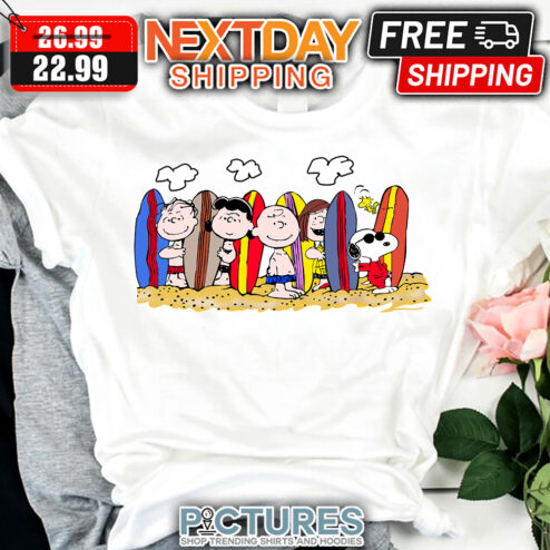Peanuts Beach shirt