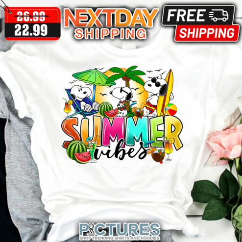 Snoopy Summer Vibes shirt