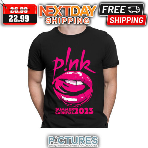 Lips Pink Summer Carnival 2023 shirt