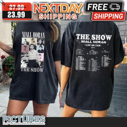 Niall Horan The Show Live On Tour 2024 shirt