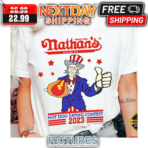 Since 1916 Nathan's Famous Hot Dog Eatng Contest 2023 shirt